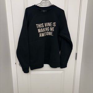Brunette the Label black sweatshirt L/XL
